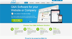 Desktop Screenshot of answerbase.com