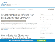Tablet Screenshot of blog.answerbase.com